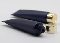 Черные поверхностные Биодеградабле косметические трубки 100мл с золотой завинчивой пробкой