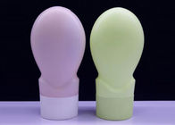 Бутылки красочного ХДПЭ 100мл пластиковые для Сункреам забеливая упаковку косметики