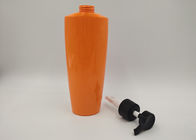 Косметика овального оранжевого ЛЮБИМЦА пластиковая разливает пустую поверхность по бутылкам лоска бутылки мыла лосьона