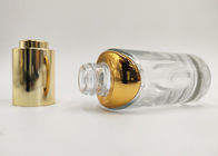 Компактная шелковая ширма бутылки капельницы размера 1oz прозрачная стеклянная печатая длинную продолжительность жизни в запасе