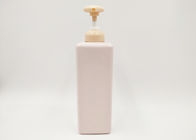 изготовленная на заказ косметика 500мл разливает розовые квадратные годные для повторного использования материалы по бутылкам бутылки брызг