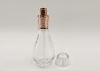 бутылки шарика 50мл Рефиллабле стеклянные косметические с насосом лосьона для упаковки заботы кожи