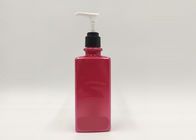 Красный ЛЮБИМЕЦ бутылки квадрата 500мл упаковывая для продуктов геля ливня шампуня