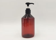 янтарная ясная пластиковая изготовленная на заказ косметика 500мл разливает большую емкость по бутылкам для шампуня
