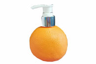 Оранжевые пластиковые косметические бутылки 250ml для формы плодов заботы младенца лосьона