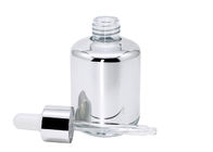 Серебряная косметика 30ml 50ml стеклянная разливает по бутылкам для продуктов заботы человека