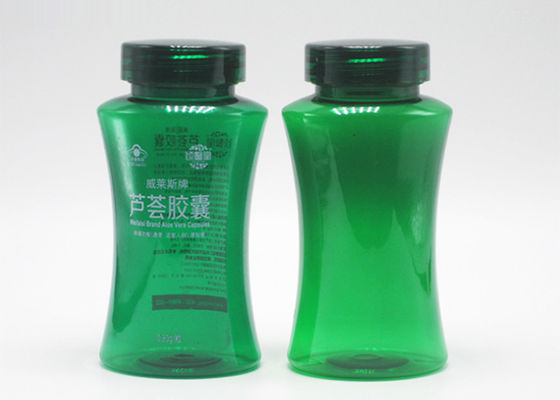 бутылки пластикового здравоохранения ЛЮБИМЦА зеленого цвета 5оз 150кк упаковывая с крышкой верхней части сальто