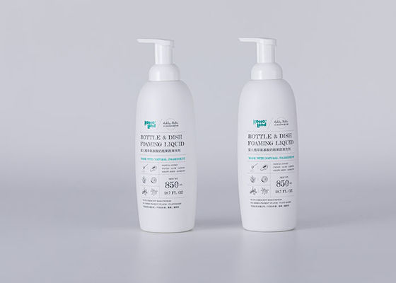 пластиковая пенясь бутылка 300ml для упаковки жидкости мыла мытья руки